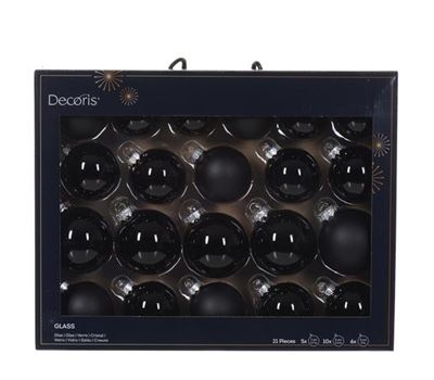 Weihnachtskugeln - Glasmix, 5 - 7 cm