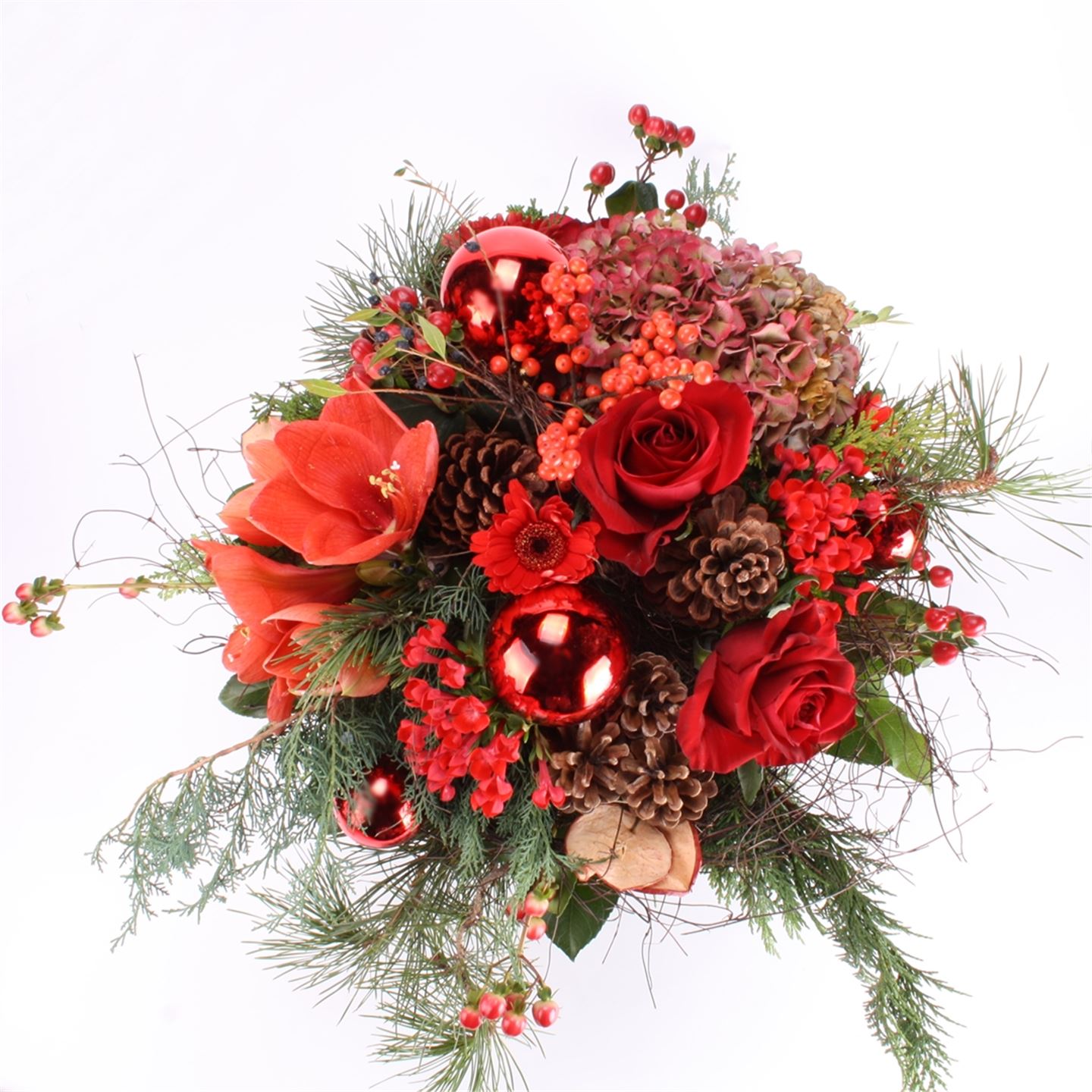 Weihnachtstraum in Rot