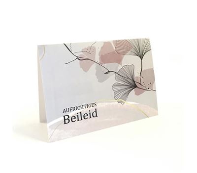 Grußkarte - Aufrichtiges Beileid Grußkarte - Aufrichtiges Beileid