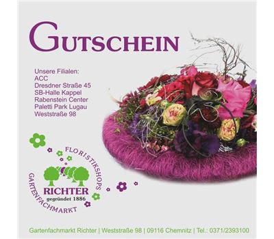 Gutscheinkarte Gutscheinkarte